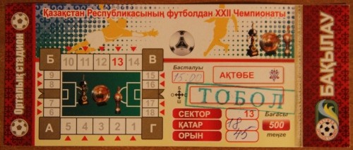 Қазақша Эль-Классико: ФК Ақтөбе vs Тобыл 1:0 (фотолар)