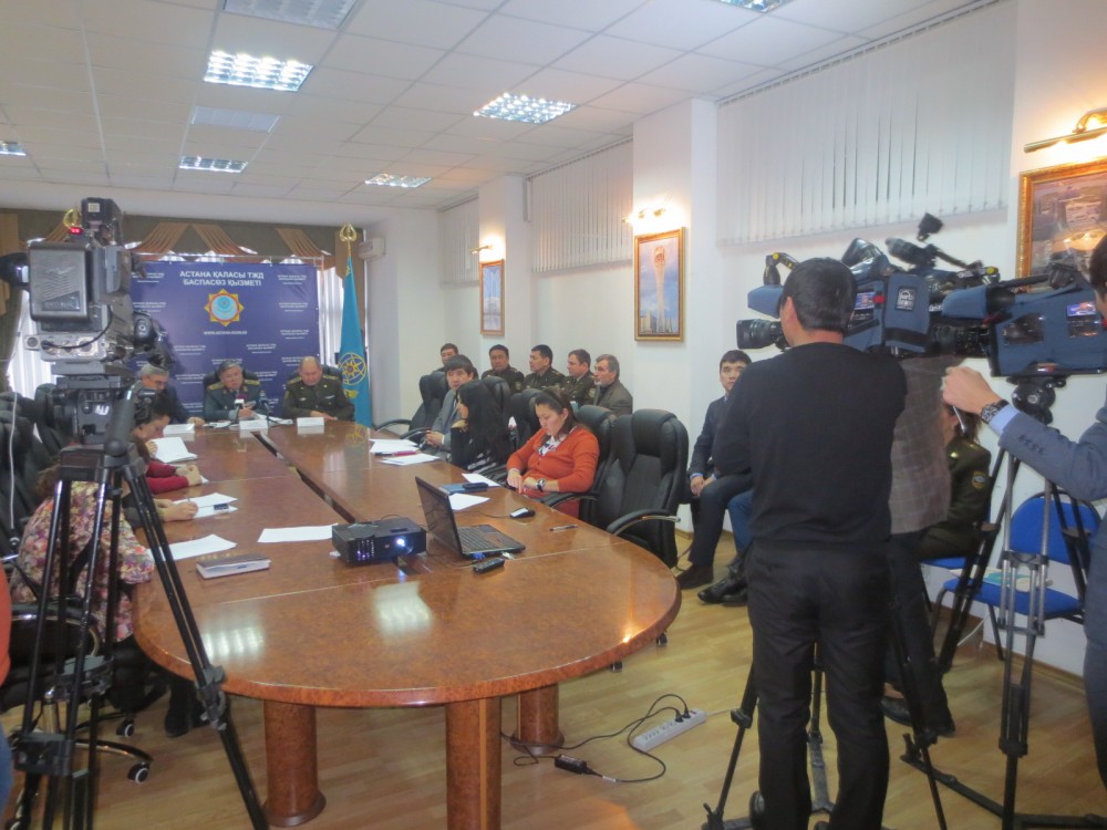 Астаналық Департаментте 2013 жылдың қорытындылары бойынша баспасөз конференциясы өтті