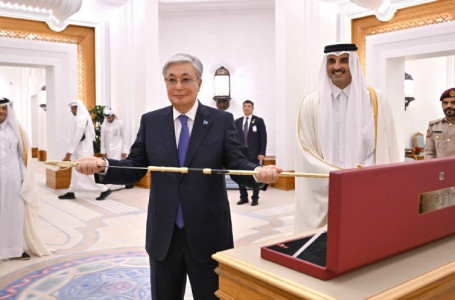 Президент Тоқаев Қатар әмірінен ерекше сыйлық алды