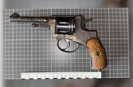 Ақмола облысында 40 жыл бұрын ұрланған револьвер табылды