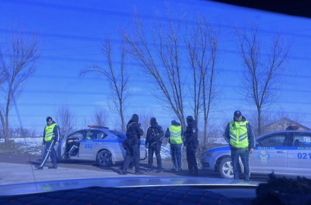 Алматы облысының тұрғындарын тас жол бойында топырлаған полицейлер туралы хабар шошытты