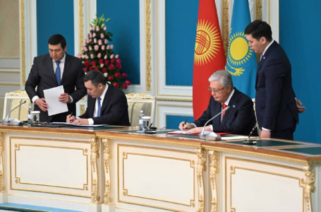 Қазақстан мен Қырғызстан президенттері қандай құжаттарға қол қойды?