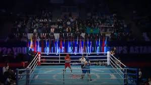 Қазақстандық бұрымды боксшы финалда қарсыласына ештеңе істей алмады