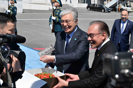 Малайзия премьер-министрі Тоқаевқа туған күніне шағын сыйлық жасады
