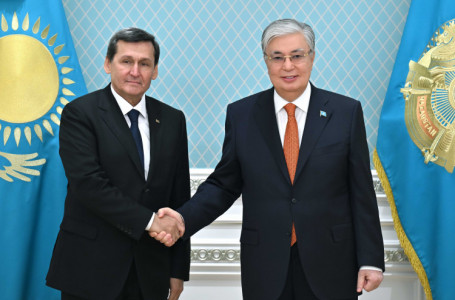 Тоқаев Түрікменстанның сыртқы істер министрін қабылдады