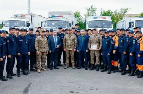 Атыраулықтар тасқын судың алдын алу жұмыстарына көмектескендерді шығарып салды