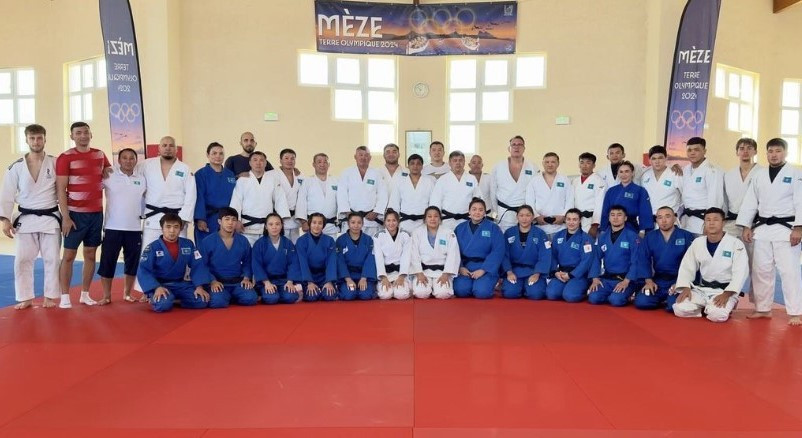 Дзюдошылар Олимпиада алдындағы соңғы жаттығу жиынын өткізіп жатыр