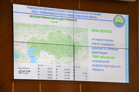 ШҚО әкімі: қоғамдық орындарды мүгедектігі бар адамдар үшін қолжетімді ету керек