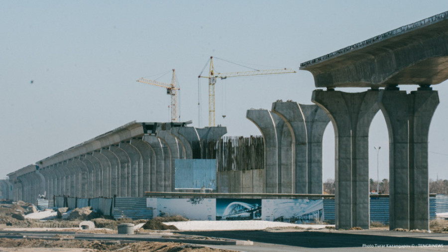 Астана әкімі -  LRT эстакадасы мен үш станция құрылысы жыл соңына дейін аяқталады