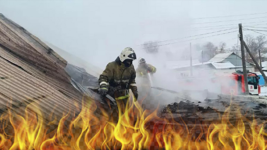 Жетісу облысында тұрғын үй өртеніп кетті