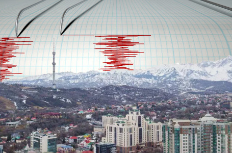 Алматы маңында жер сілкінді 
