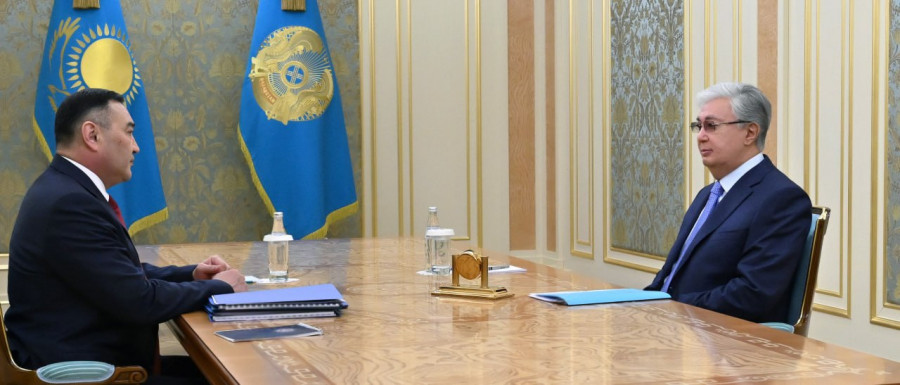 Тоқаев Ұлттық қауіпсіздік комитетінің төрағасы Ермек Сағымбаевты қабылдады