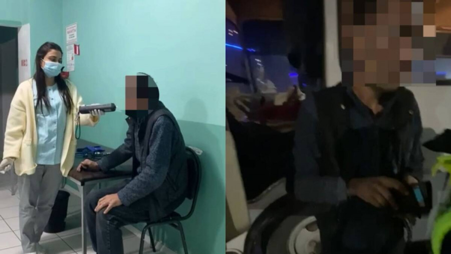 Таразда ер адам автобусты мас күйде айдаған