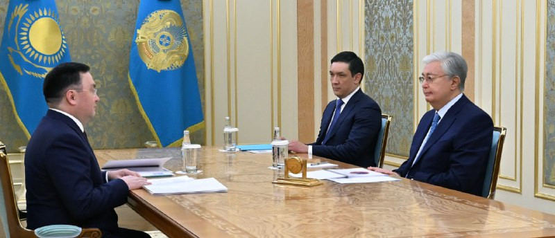 Президент Жоғарғы сот төрағасын қабылдады