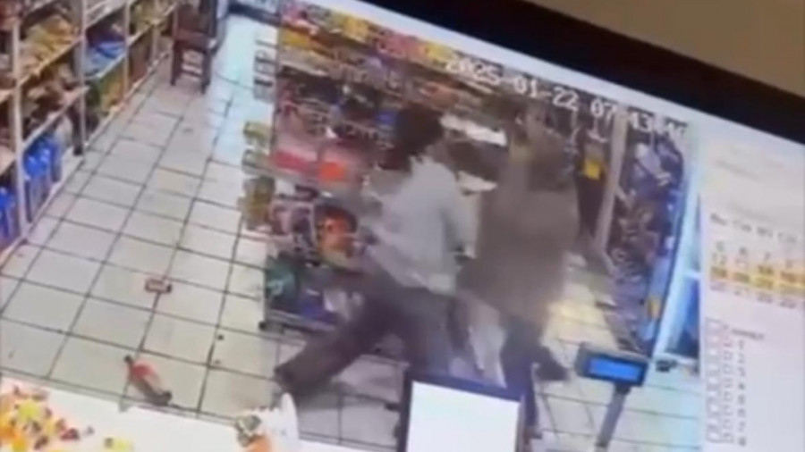 Тонаушының дүкен сатушысын өлтіріп кеткені видеоға түсіп қалды