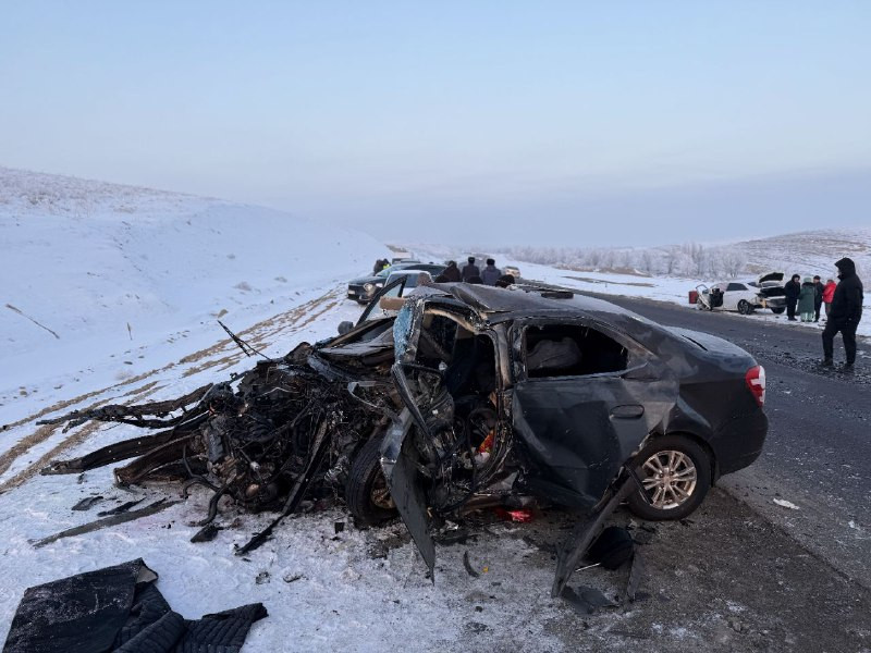 Алматы облысында жантүршігерлік жол апатынан 3 адам қаза тапты