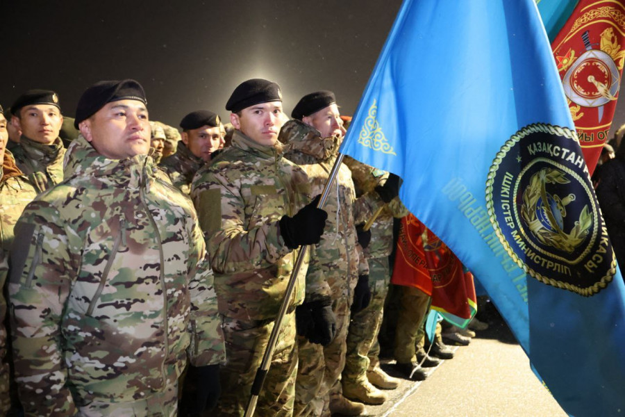 Дубайдағы жарыстан жүлделі орын алған қазақстандық арнайы жасақ елге оралды