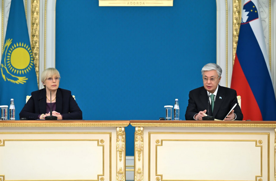 Қасым-Жомарт Тоқаев пен Наташа Пирц-Мусар БАҚ өкілдері үшін брифинг өткізді