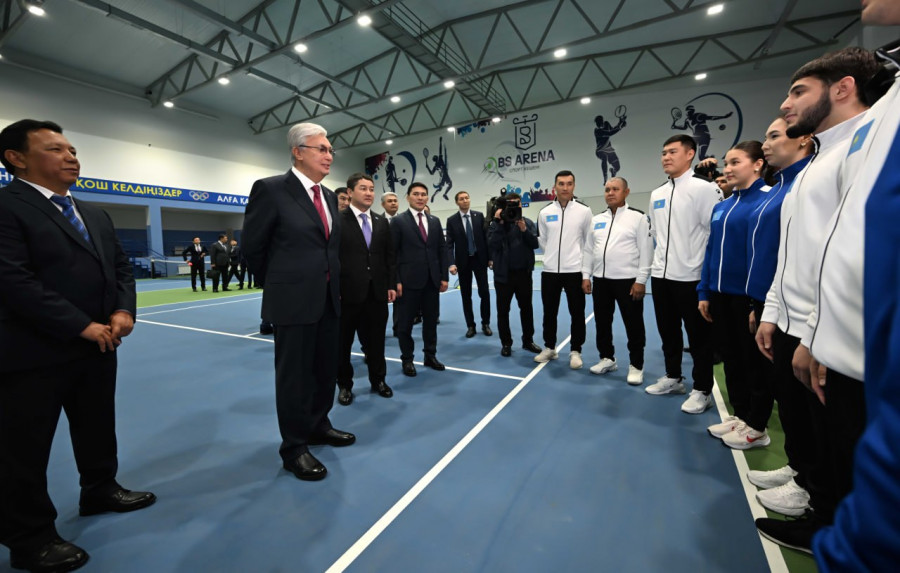 Тоқаев Ақтаудағы спорт кешеніне барды