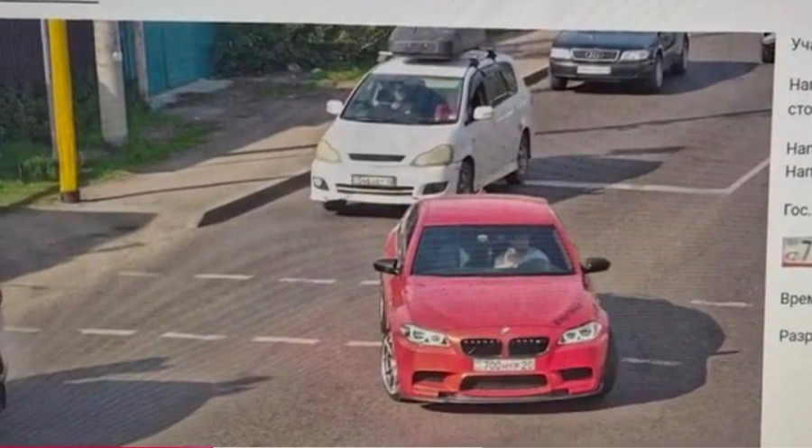 Алматы тұрғыны қызыл BMW-мен жолда қауіпті “шоу“ көрсеткен