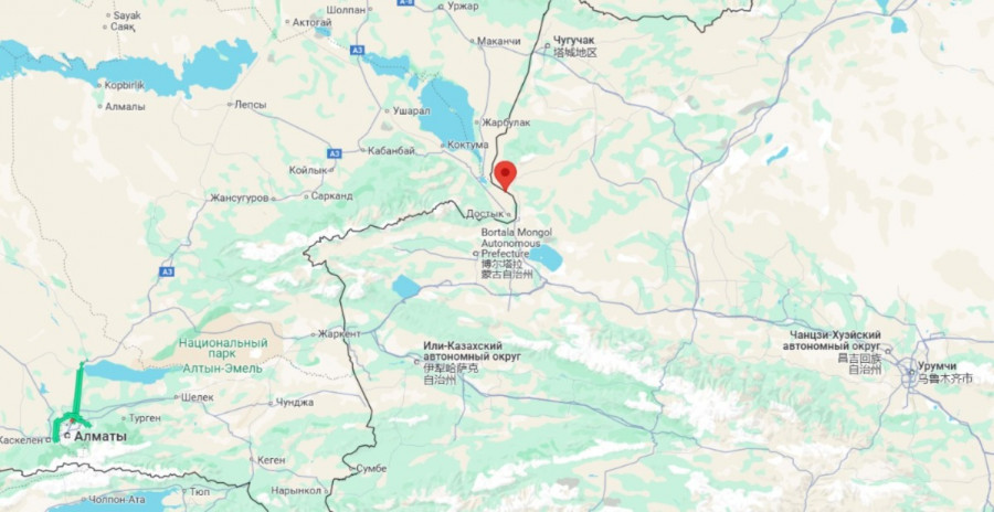 Қазақстан мен Қытай шекарасында жер сілкінісі тіркелді