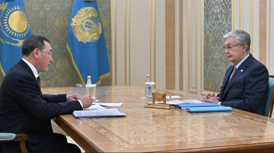 Тоқаев Алматы облысының әкімі Сұлтанғазиевті қабылдады