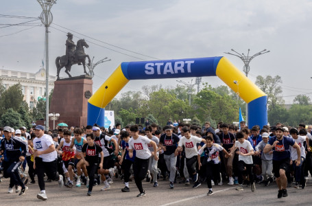 “Бірлік жүгірісі - 2025“ республикалық шарасына жамбылдықтар белсенді атсалысты