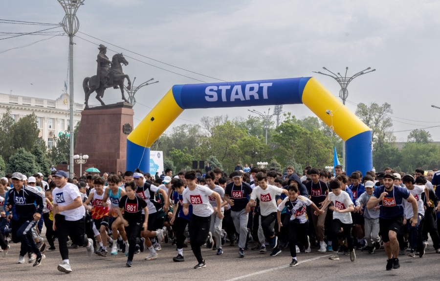 “Бірлік жүгірісі - 2025“ республикалық шарасына жамбылдықтар белсенді атсалысты