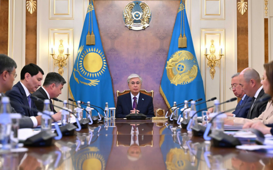 Тоқаев Ұлттық банктің жылдық есебін қабылдады