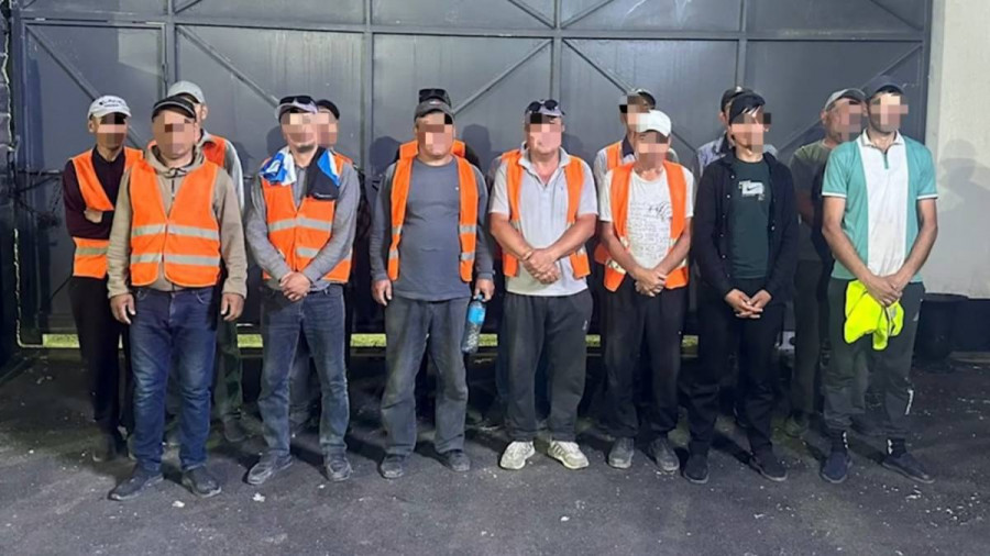 Алматыда заңсыз жұмыс істеген шетелдіктер ұсталды 