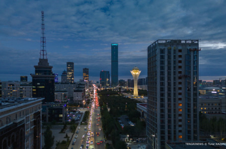 Астана мен Алматыда найзағай ойнап, бұршақ және нөсер жауады