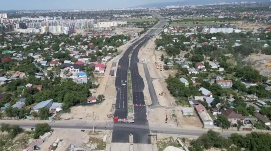 Алматыда ақыры Абай даңғылының жаңа бөлігі ашылды