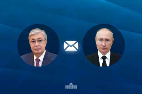 Тоқаев Путинді құттықтады