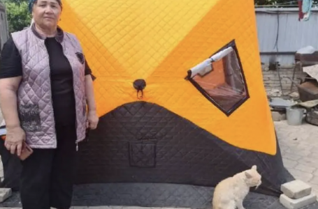 Қостанайда зейнеткер ерлі-зайыпты палаткада тұруға мәжбүр