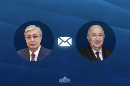 Тоқаев Алжир президентін Тәуелсіздік күнімен құттықтады