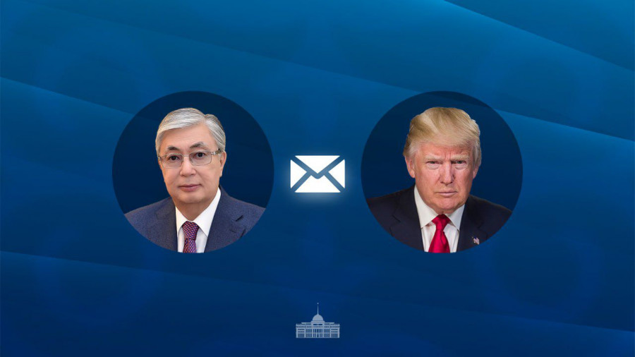 Тоқаев Трампқа көңіл айтты