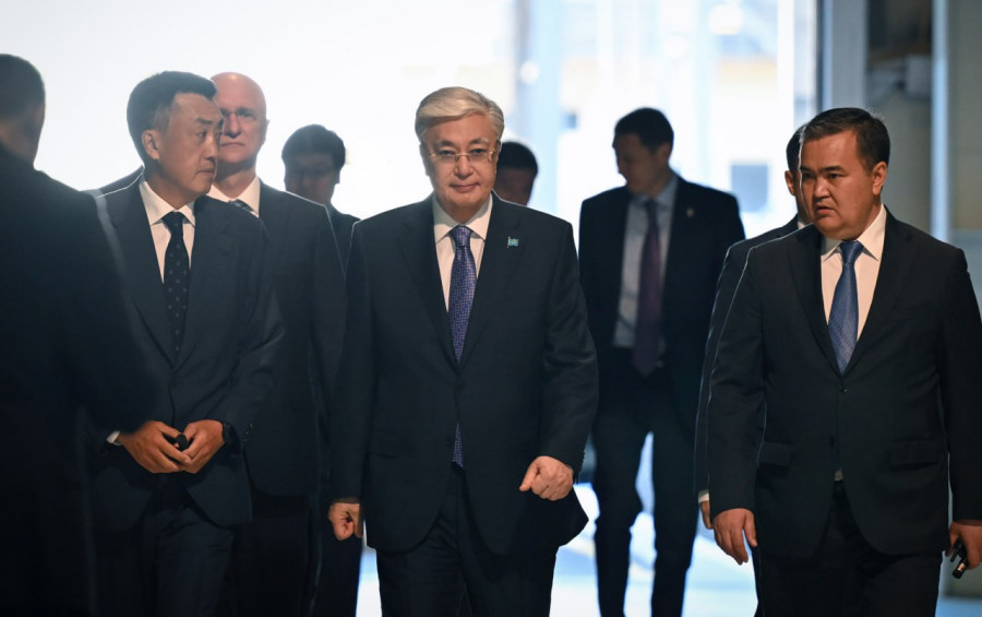 Тоқаев Астанадағы үшінші ЖЭО-ның алғашқы кезегінің қызметімен танысты