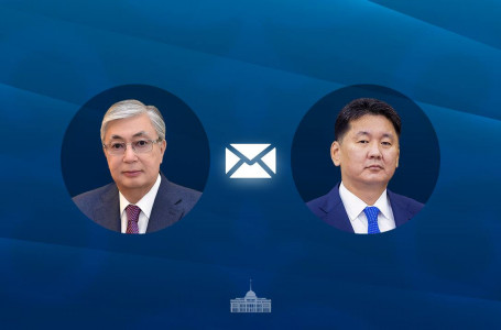 Тоқаев Моңғолия президентін құттықтады