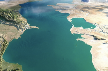 Каспий теңізінің ғарыштан түсірілген ерекше суреті жарияланды