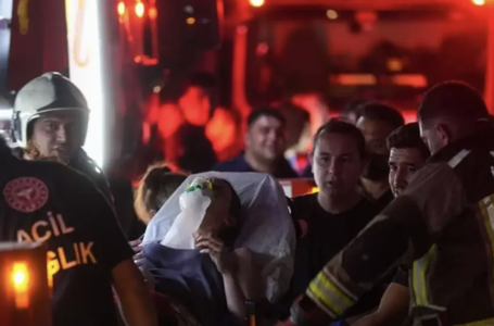 Түркия астанасында көпқабатты тұрғын үйде өрт шықты: қаза тапқандар бар