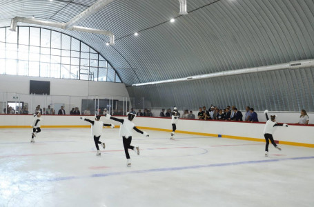 Маңғыстауда тұңғыш мұз айдыны кешені ашылды