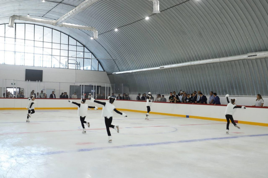 Маңғыстауда тұңғыш мұз айдыны кешені ашылды