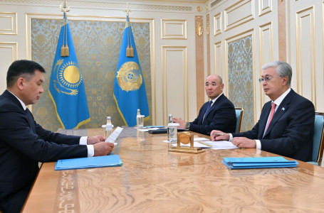 Тоқаев ҚТЖ төрағасын қабылдады