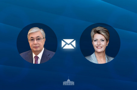 Тоқаев Швейцария президентін құттықтады