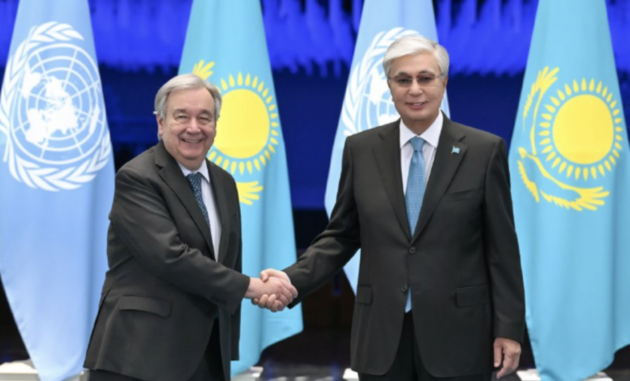 Тоқаев БҰҰ бас хатшысы Антониу Гутерришпен келіссөз жүргізді