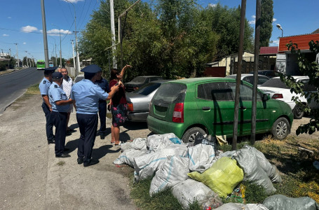 Шымкентте тазалық пен тәртіпті бұзғандар жауапқа тартылды