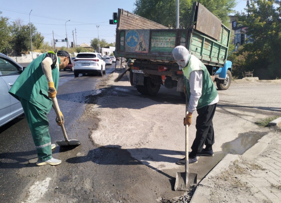 “Таза Қазақстан“ аясында Шымкенттегі Еңбекші ауданында ауқымды тазалық жұмыстары жүргізілді