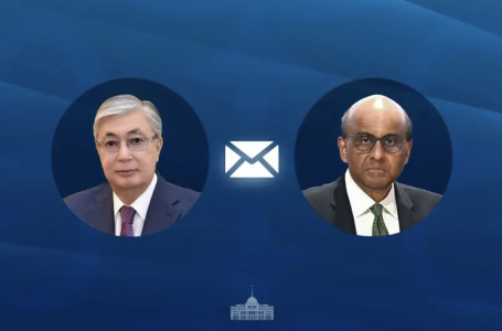 Тоқаев Сингапур президентін құттықтады