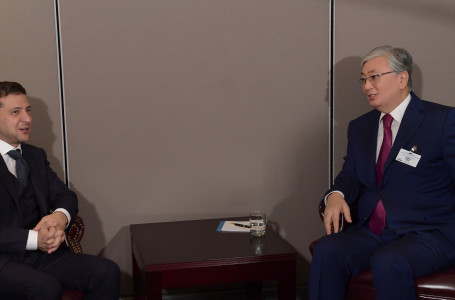 Тоқаев Украина президент Зеленскиймен телефон арқылы сөйлесті