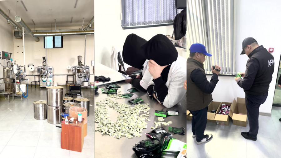 Түркістанда тыйым салынған темекі өнімдерін өндіретін жасырын цех әшкере болды